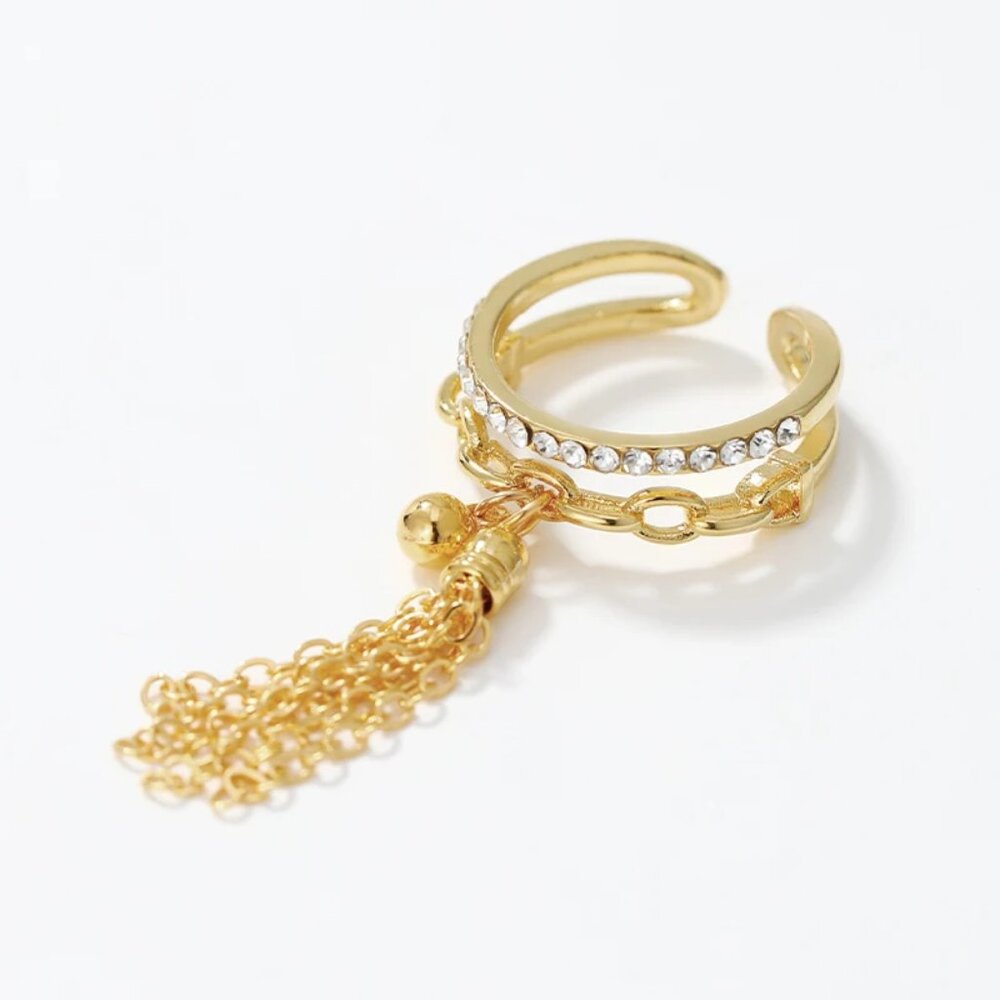 Adjustable rings with Tassles